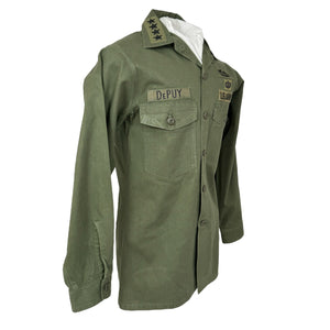 Post-Vietnam War Utility Shirt of General William E. DePuy