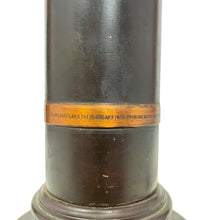 Load image into Gallery viewer, WWI US Army 75mm Victory Lamp w/ 77th Div Helmet Shell