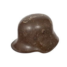 Load image into Gallery viewer, WWI German M16 Stahlhelm, US Souvenir Mail Home, Named, 414th Telegraph BN