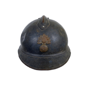 WWI French Adrian Helmet, Infantry, 1st Pattern Liner