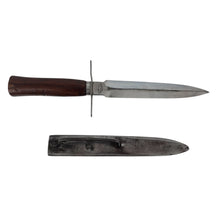 Load image into Gallery viewer, WWI French Army M1916 Fighting Knife w/ Scabbard