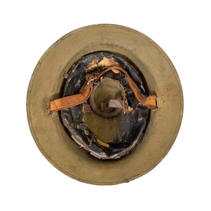 WWI British Helmet, Machine Gun Iinsignia