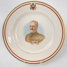 Load image into Gallery viewer, WWI US General John J. Pershing Patriotic Plate