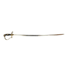 Load image into Gallery viewer, WWII-Era German Lion Head Sword &amp; Scabbard by E. Pack &amp; Söhne