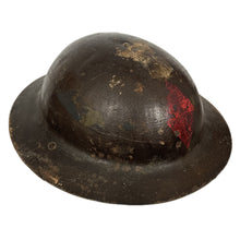 Load image into Gallery viewer, WWI US Army British Made Raw Edge Brodie Helmet Shell, 5th Div