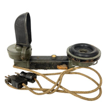 Load image into Gallery viewer, WWI German Army Model 1915 Trench Field Phone w/ Leather Case, Dated 1915