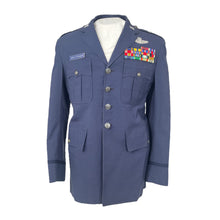 Load image into Gallery viewer, Vietnam War era USAF Officers Dress Blue Coat, Brig. Gen. Keith L. Christensen