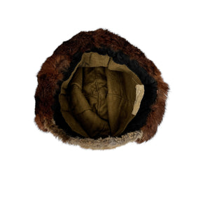 WWI US Army Russian Expedition Fur Winter Cap w/ Tag