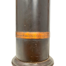 Load image into Gallery viewer, WWI US Army 75mm Victory Lamp w/ 77th Div Helmet Shell