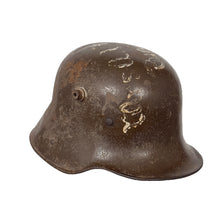 Load image into Gallery viewer, WWI German M16 Stahlhelm, US Souvenir Mail Home, Named, 414th Telegraph BN