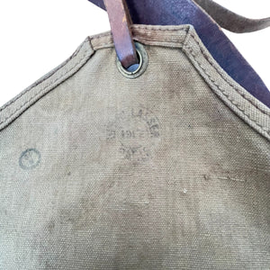 WWI French Army Chauchat Magazine Bag, Dated 1918