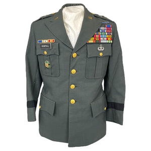 Cold War Era US Army Uniform of Maj. Gen. John Allen Hemphill