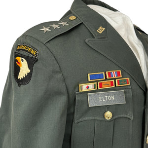 Cold War US Army Dress Uniform Group, Lt Gen Robert M. Elton, Deputy Chief of Staff, Personnel