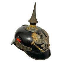 Load image into Gallery viewer, WWI German Prussian Officers Pickelhaube