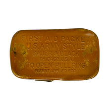 Load image into Gallery viewer, Pre-WWI US Army Individual First Aid Packed, Bauer &amp; Black (Undated)