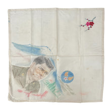 Load image into Gallery viewer, Post-WWII US Souvenir Napkin Made by an Yokohama Japanese POW, 1947