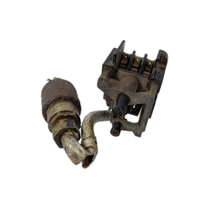 WWII German Luftwaffe FW-190 Electrical Lock & Fitting, Crashed July 1944