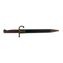 Load image into Gallery viewer, WWI Brazilian Mauser M1908 Bayonet with Scabbard