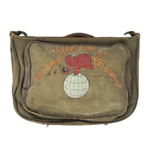 Load image into Gallery viewer, WWII USAAF B-4 Flight Bag, 528th Bomb Squadron, Named