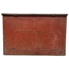 Load image into Gallery viewer, WWI US Army Medical Surgical Dressing Metal Chest