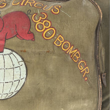 Load image into Gallery viewer, WWII USAAF B-4 Flight Bag, 528th Bomb Squadron, Named