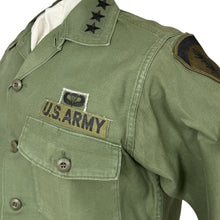 Load image into Gallery viewer, Vietnam War era US Army Sateen OG-107 Uniform &amp; Ball Cap, Lt Gen Elmer H. Almquist