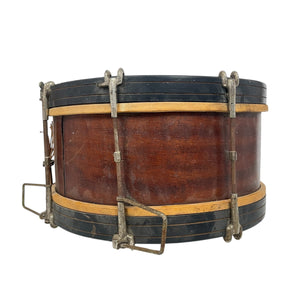 WWI US Army Snare Drum with Drumsticks