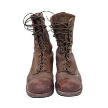 Load image into Gallery viewer, WWII US Army Paratrooper Boots Worn In Theater By Col (Later BG) Kenneth Zitzman