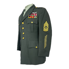 Load image into Gallery viewer, Cold War Era US Army Dress Green Uniform of 6th Sergeant Major of the Army William A. Connelly