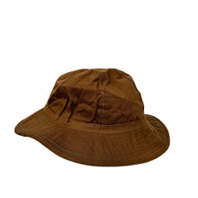 Load image into Gallery viewer, NOS WWI US Army Brown Denim “Daisy Mae” Fatigue Hat, Apr 24, 1918