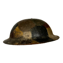 Load image into Gallery viewer, WWI US Army British Made Helmet Shell, Camouflage