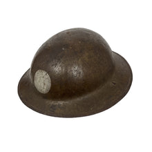 Load image into Gallery viewer, WWI US Army British Made Helmet with Liner and Chinstrap, 31st Div, Named