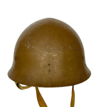 Load image into Gallery viewer, WWII Japanese Army Type 90 Helmet w/ Liner &amp; Chistrap, Excellent Condition