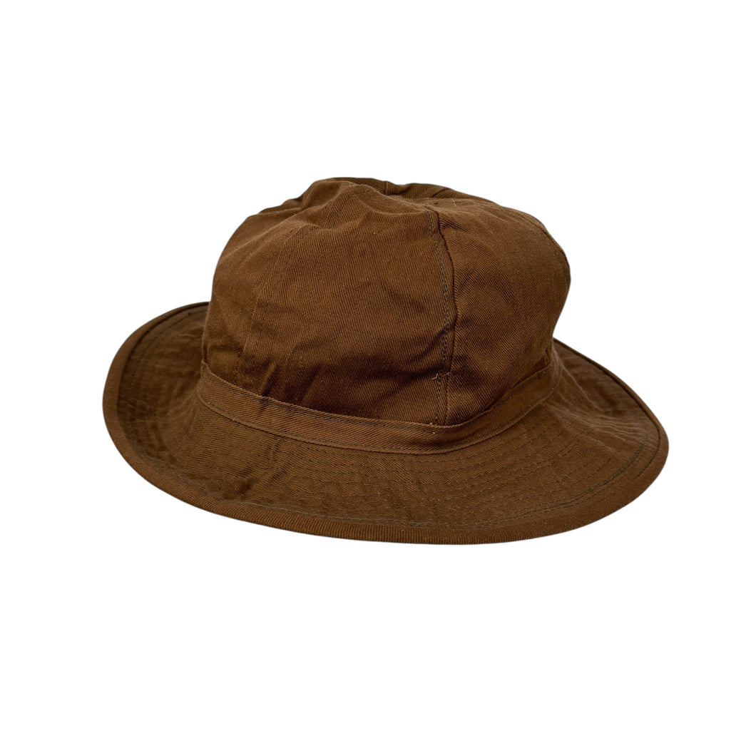 NOS WWI US Army Brown Denim “Daisy Mae” Fatigue Hat, Apr 24, 1918