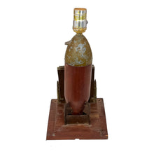 Load image into Gallery viewer, WWII US Trench Art Lamp, Aircraft Float Signal MK 4, w/ Vintage Erotica