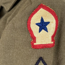 Load image into Gallery viewer, WWII US Army Ike Jacket, North African Theater, Staff Sergeant