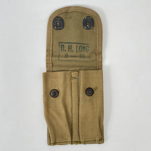 WWI US Army .45 Cal 1911 Ammo Pouch, 1918