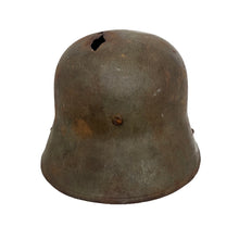 Load image into Gallery viewer, WWI Germany Battle-Damaged Mail Home M17 Stahlhelm with Liner, Named