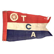 Load image into Gallery viewer, WWI US Army Transportation Corps Vehicle Pennant w/ Hat Cord