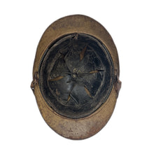 Load image into Gallery viewer, WWI French North African Colonial Zouave Helmet with Liner &amp; Chinstrap