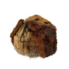 Load image into Gallery viewer, WWI US Army Russian Expedition Fur Winter Cap w/ Tag