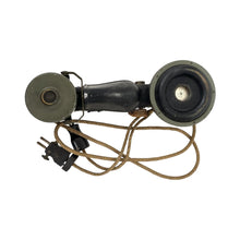 Load image into Gallery viewer, WWI German Army Model 1915 Trench Field Phone w/ Leather Case, Dated 1915