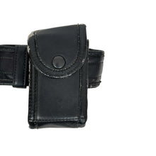 Load image into Gallery viewer, Gulf War Era US Army Officer Belt w/ Holster, Magazine Pouch - 24K Gold Plated Buckle