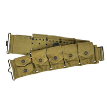 Load image into Gallery viewer, WWI US Army M1910 Mounted Infantry Cartridge Belt, 1918