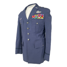 Load image into Gallery viewer, Vietnam War era USAF Officers Dress Blue Coat, Brig. Gen. Keith L. Christensen