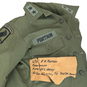 Post-Vietnam War US Army Uniform of Maj. Gen. (Later Lt. Gen) Edward A. Partain