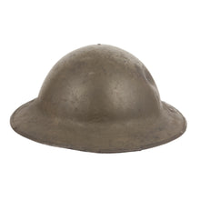 Load image into Gallery viewer, WWI US Army British Made Helmet w/ Liner &amp; Chinatrap, 3rd BN, 9th Inf Reg, 2nd Div