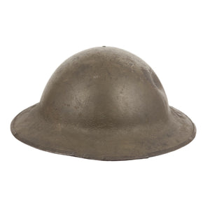 WWI US Army British Made Helmet w/ Liner & Chinatrap, 3rd BN, 9th Inf Reg, 2nd Div