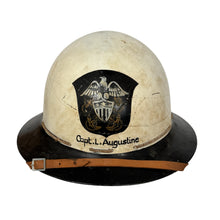 Load image into Gallery viewer, WWII US Navy Officer’s Private Purchase Sun Helmet, Captain