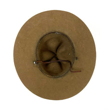 Load image into Gallery viewer, Pre-WWI Mexican Expedition US Army Officer’s Campaign Hat w/ Horse Hair Braid, Named